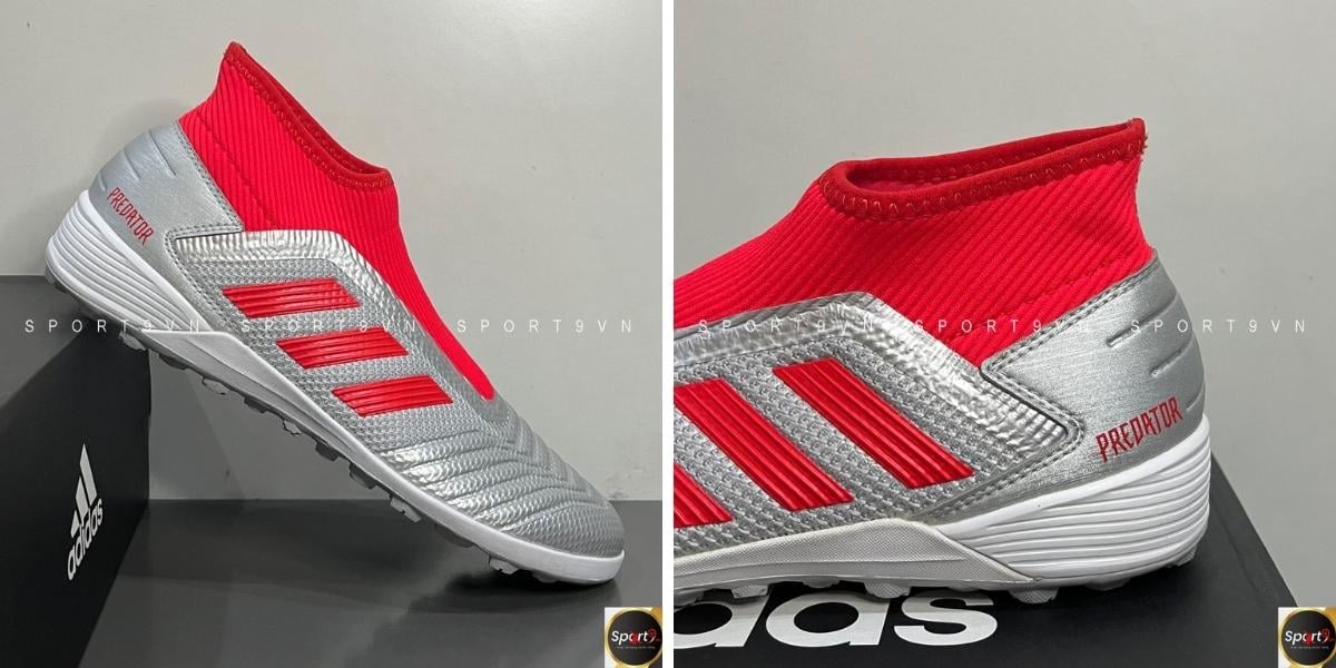 Giày bóng đá Adidas Predator 19.3 TF Đỏ/Bạc